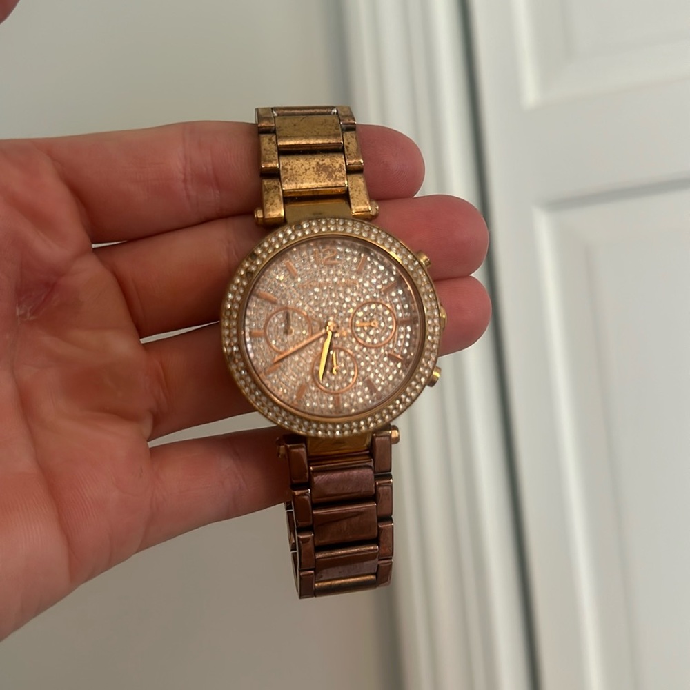Michael Kors Rose gold watch